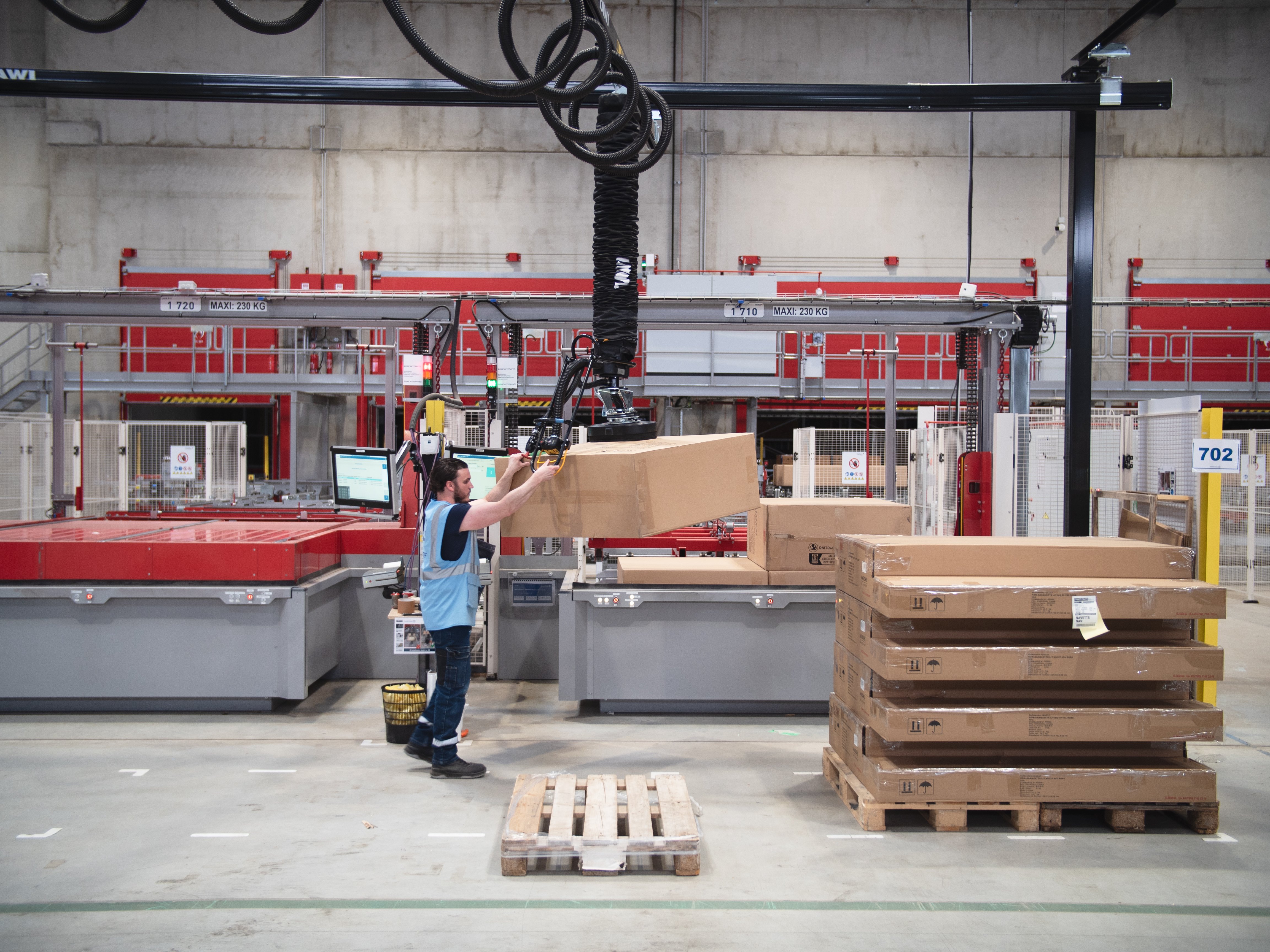 Accélérez et simplifiez encore plus la manutention de cartons