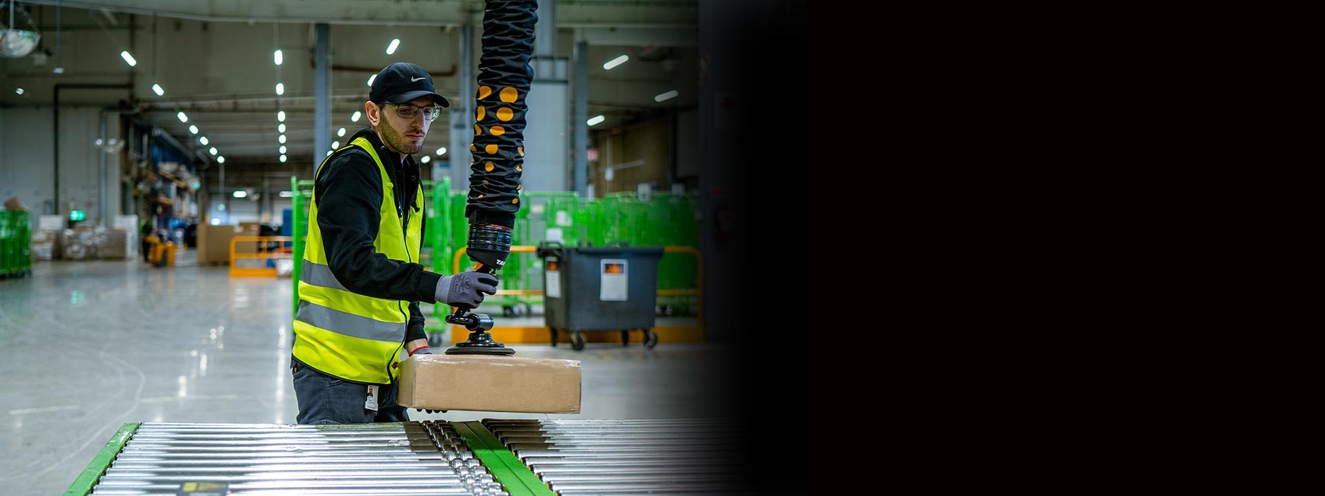 Løft kasser, ruller, sække og meget mere..