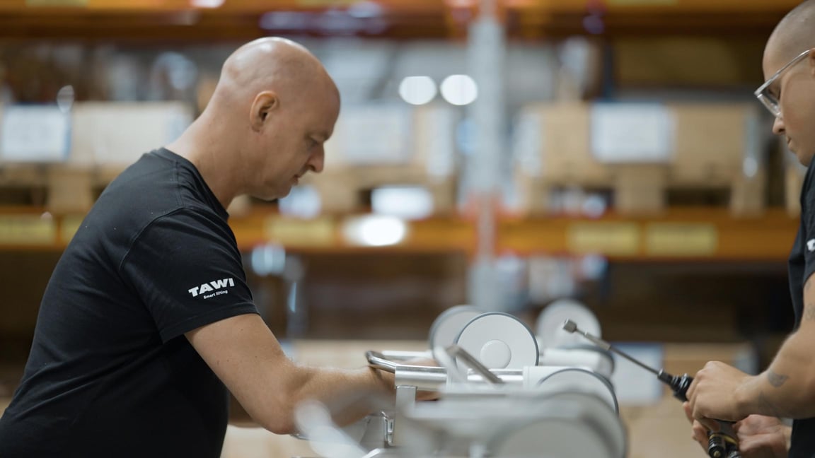 TAWI production in Kungsbacka