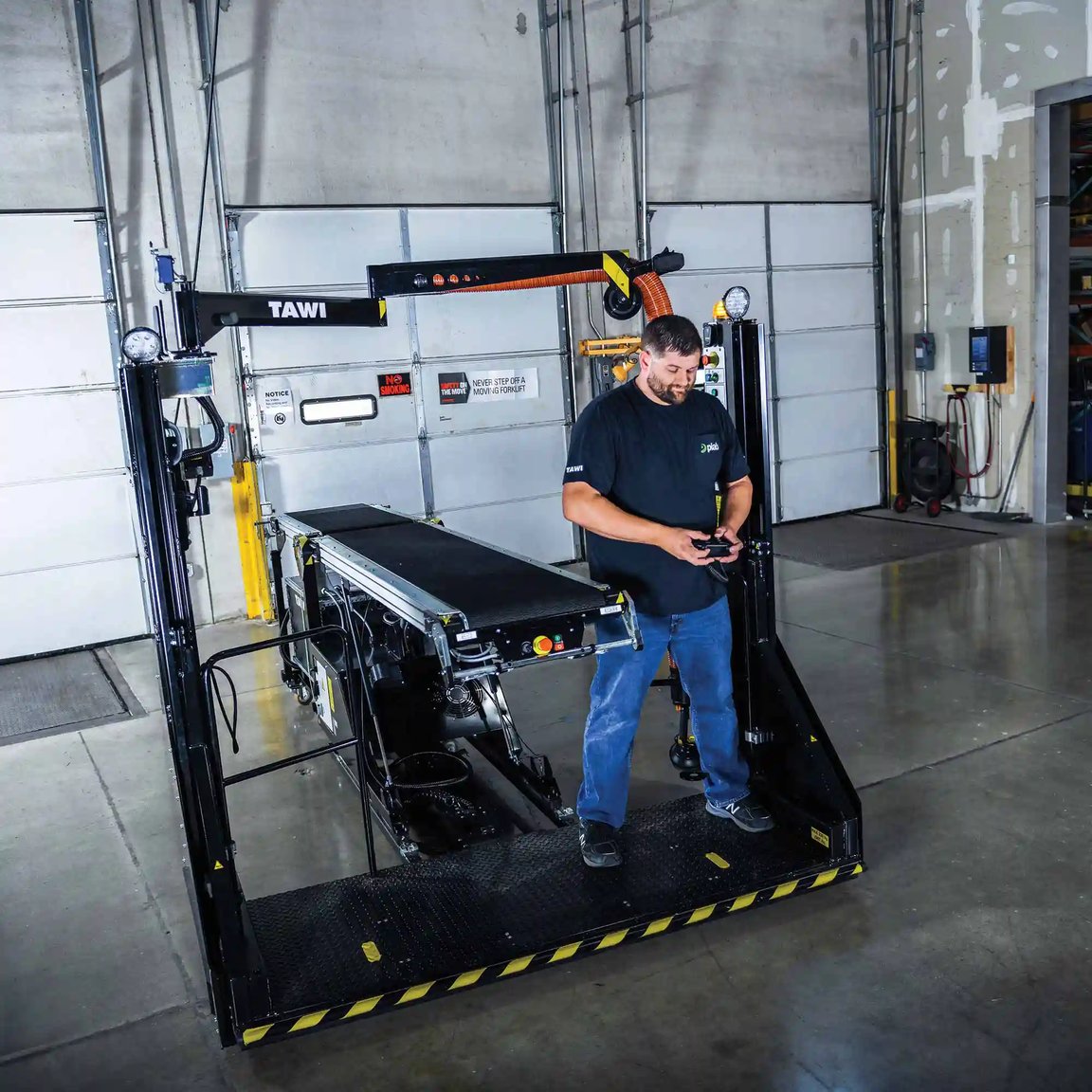 TAWI Container Unloader for efficient container unloading | TAWI