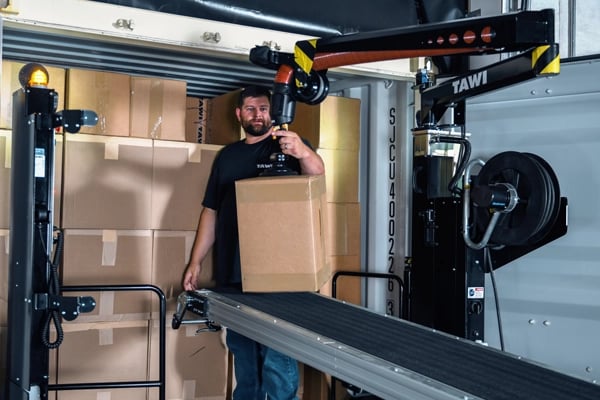Loading Containers for Shipping