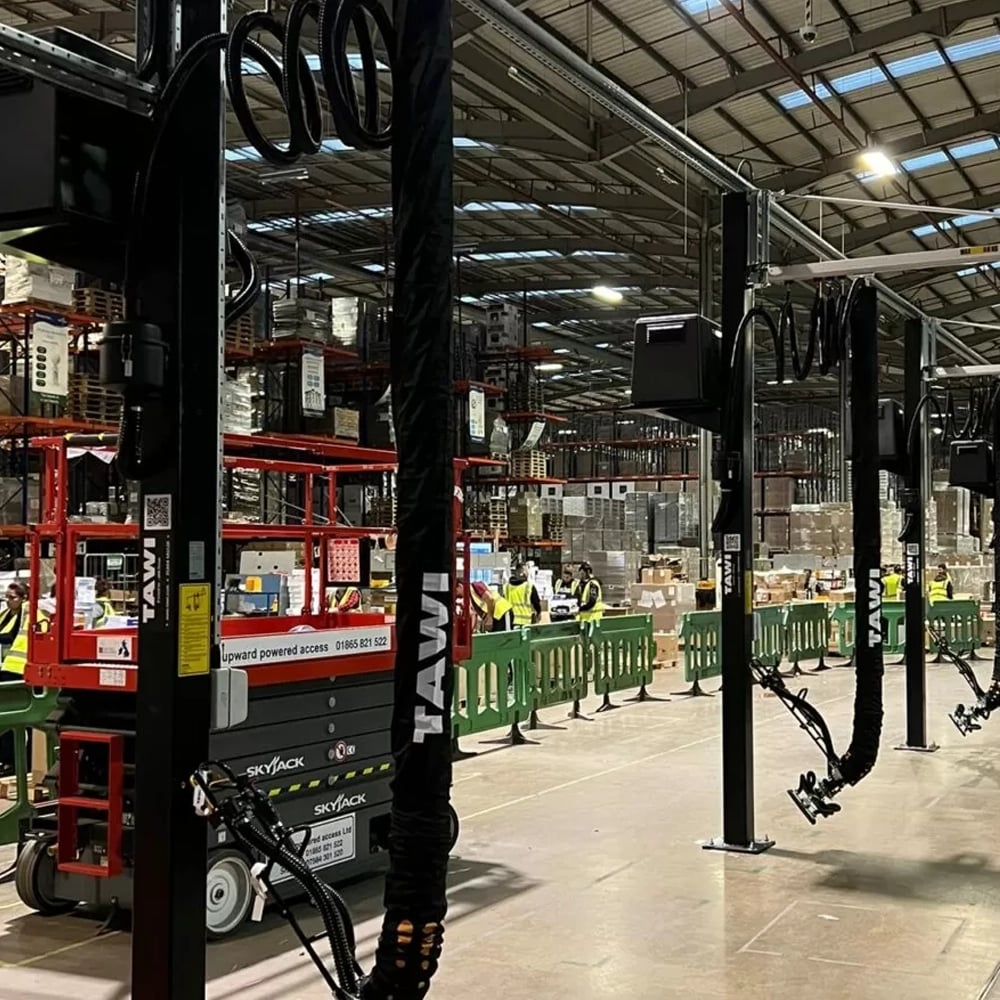 TAWI Jib Crane Mounting Options