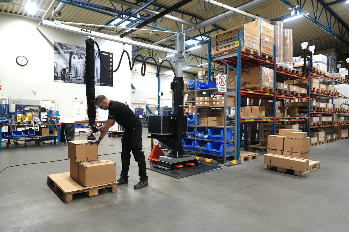 TAWI Mobile Jib Crane Lifter