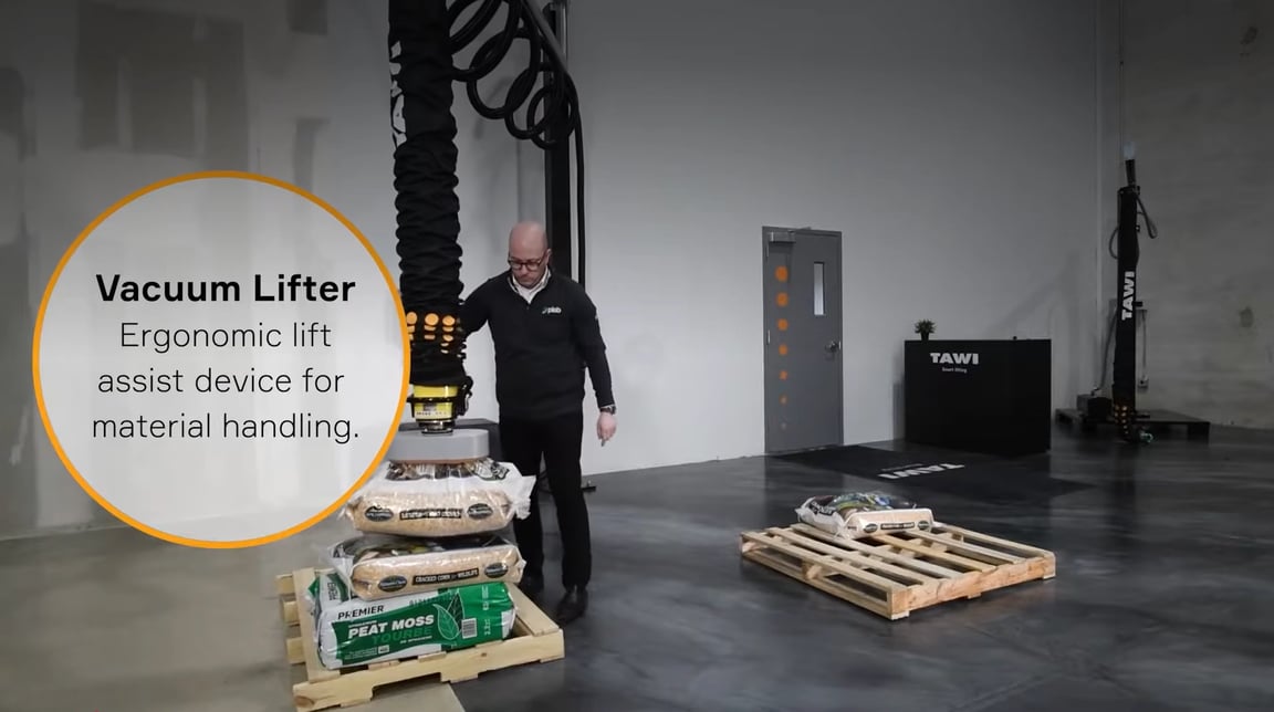 Learn what a TAWI Vacuum Lifter is and how it operates.