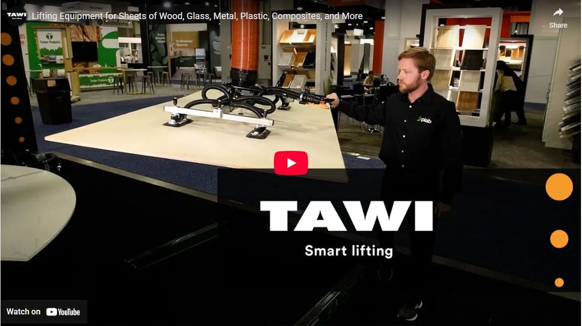 Wood, Steel, & Glass Lifting & Handling