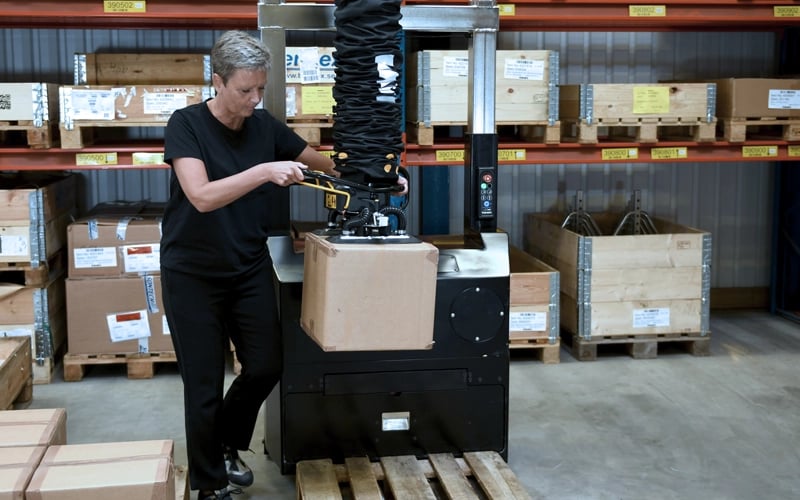 Mobila lyfthjälpmedel för enkel orderplockning