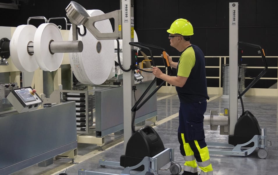 TAWI Reel and Roll Rotating