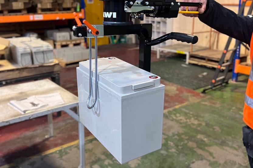 TAWI battery handling