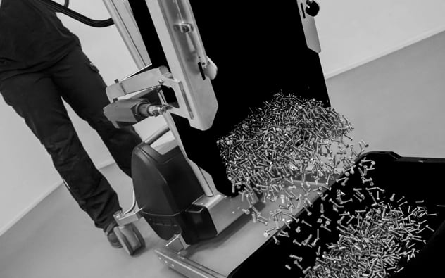 TAWI Component Handling can lift and move the smallest of parts