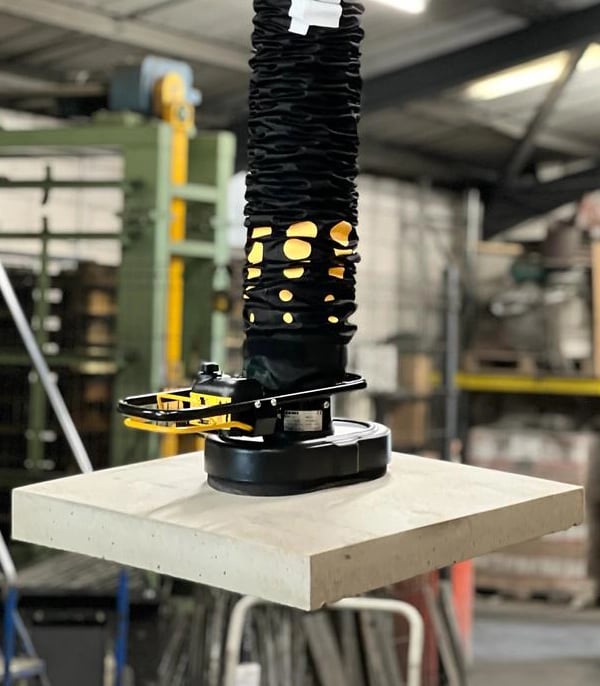 TAWI vacuum lifters can be handle stone safely and efficiently.