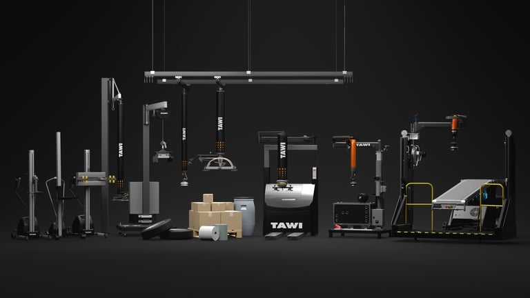 portfolio produtos TAWI ergonomia e manuseio de cargas