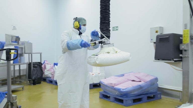 Cranswick affronta le sfide del sollevamento manuale con ausili di sollevamento ergonomici