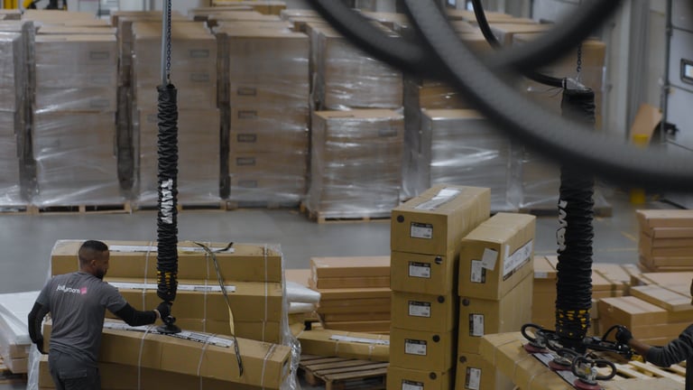 High-Frequency Lifter at Jollyroom warehouse