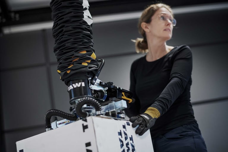 Steigern Sie die Produktivität am Arbeitsplatz mit (intelligenten) Hebegeräten