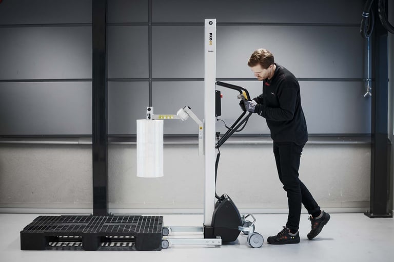 Lifting reels with TAWI Lifting Trolley