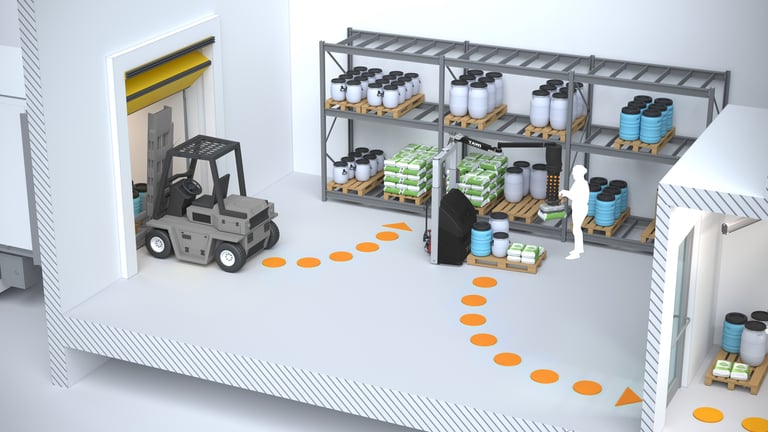 Ventajas de la manipulación ergonómica de cargas en farmacéutica y química