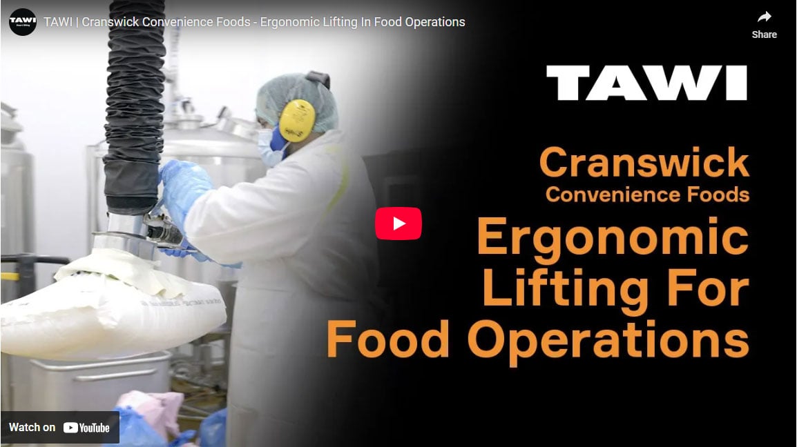 Smart lifting for every step of food and beverage operations